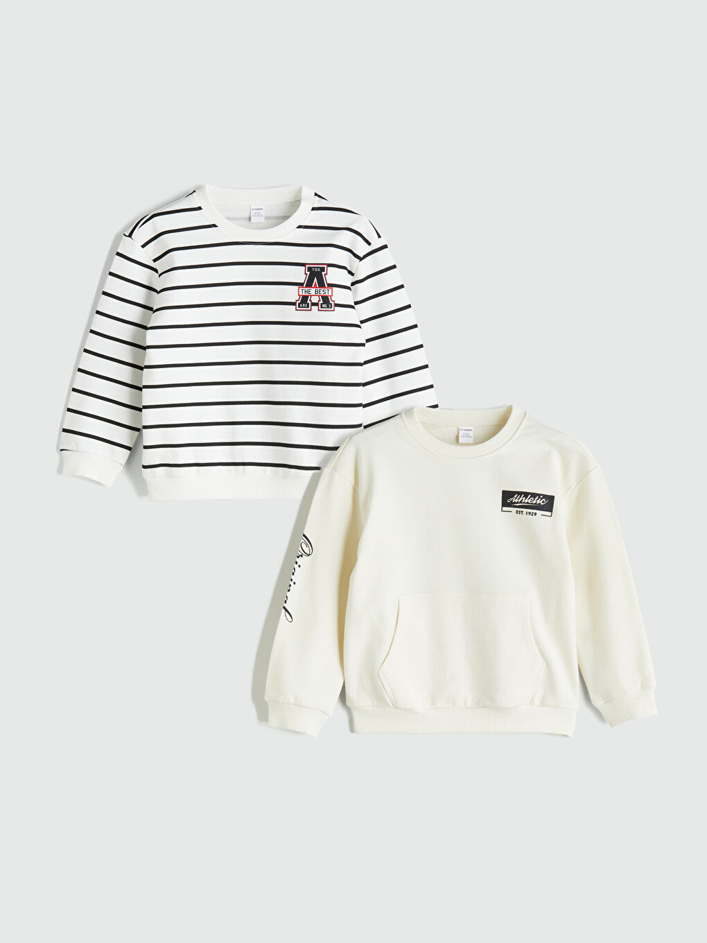 Хлопець БЕЖЕВИЙ Світшот - Толстовка-1