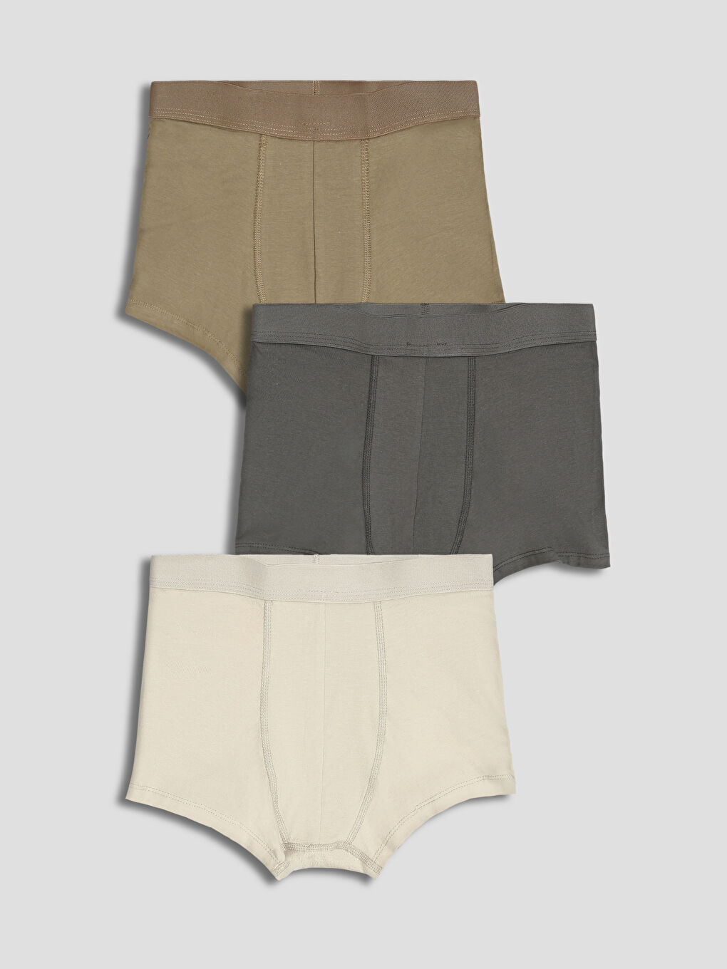 سراويل بوكسر عادي للرجال - ٣ قطع