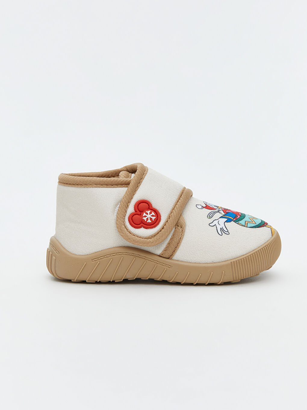 Baby Boy BEIGE Slipper Boots-1