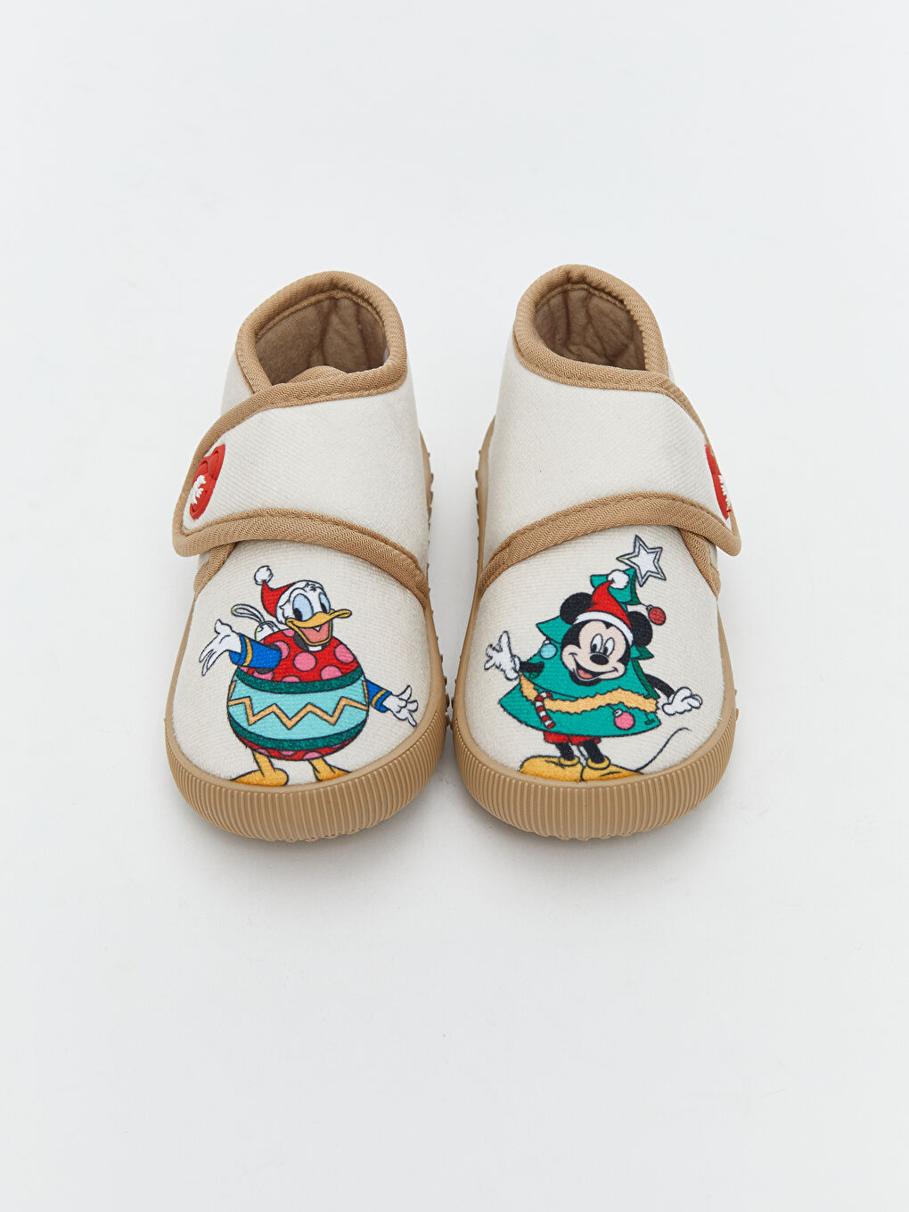 Baby Boy BEIGE Slipper Boots-2