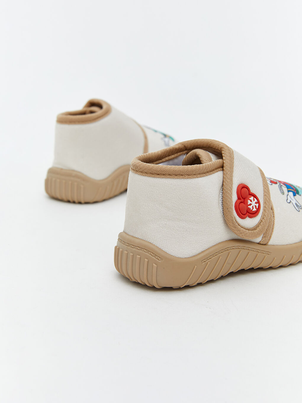 Baby Boy BEIGE Slipper Boots-4