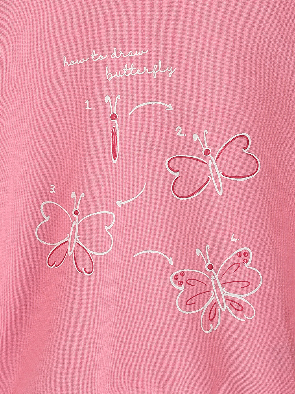 Crew Neck Printed Girls Sweatshirt 2 Pack-5