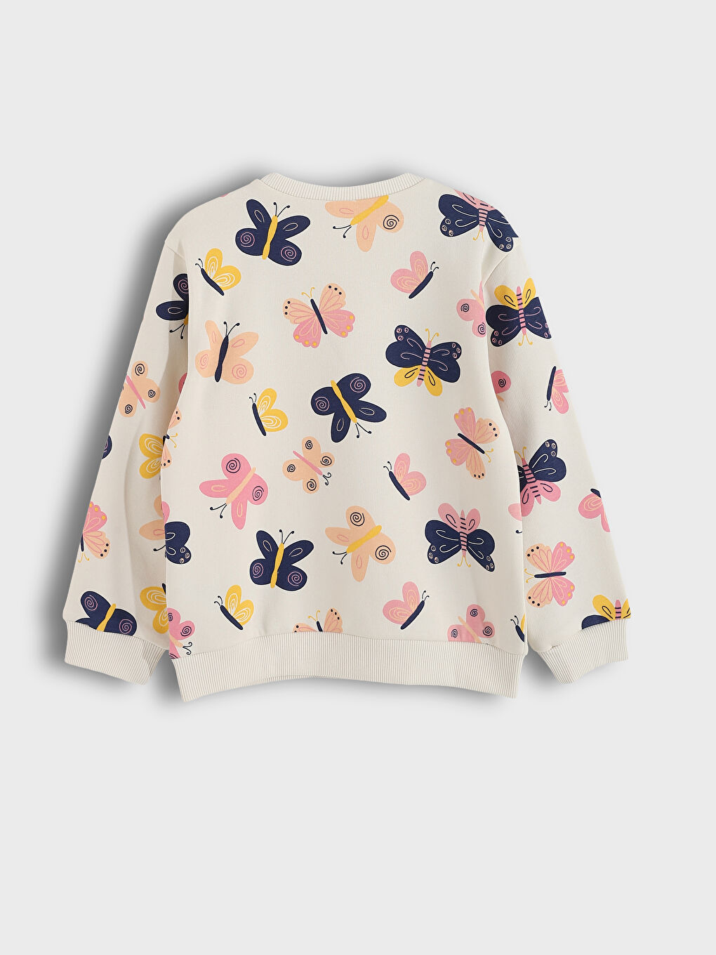 Crew Neck Printed Girls Sweatshirt 2 Pack-4