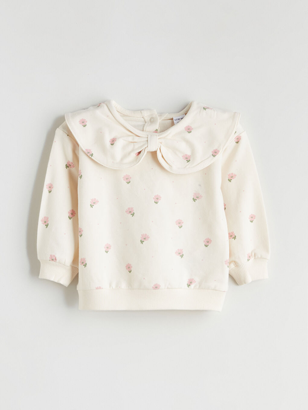 Crew Neck Floral Baby Girls Sweatshirt and Leggings 2 Pack-1