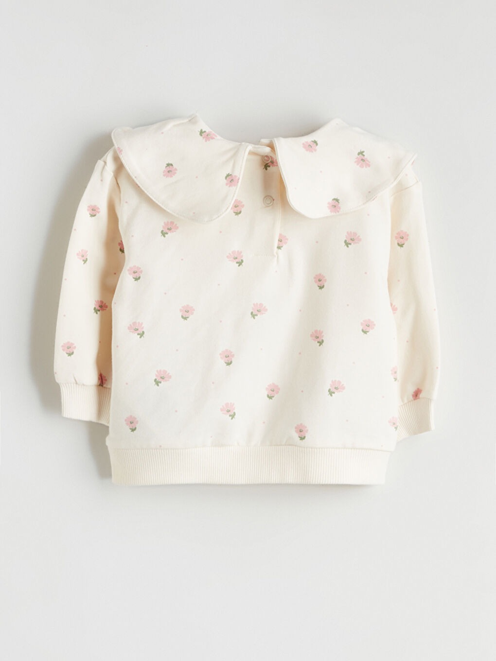 Crew Neck Floral Baby Girls Sweatshirt and Leggings 2 Pack-3