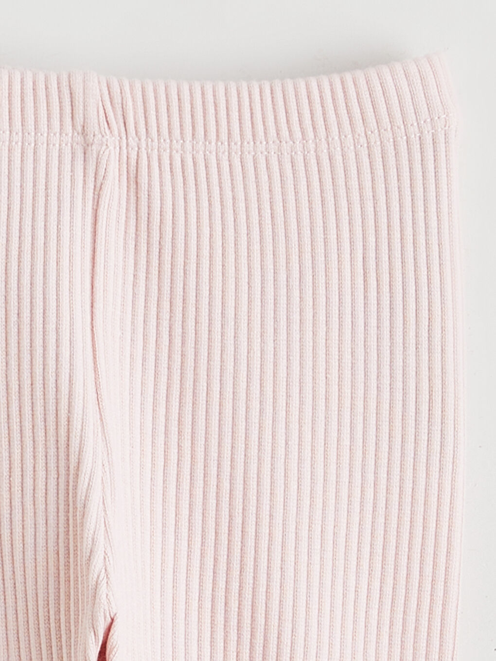 Pembe Bebe Yaka Kız Bebek Sweatshirt ve Tayt-5