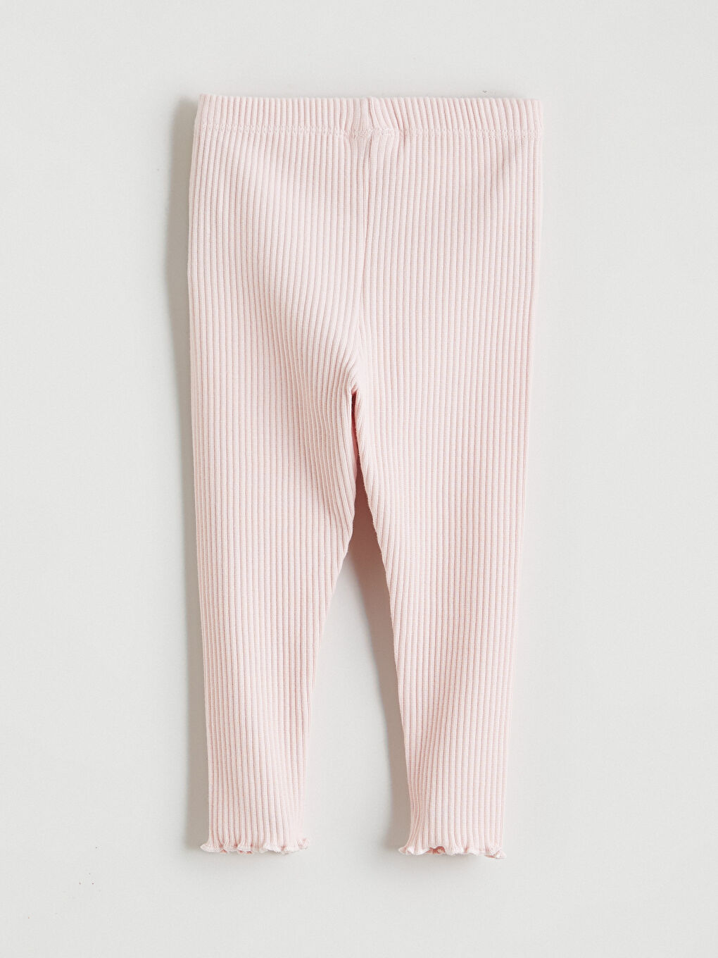 Pembe Bebe Yaka Kız Bebek Sweatshirt ve Tayt-6