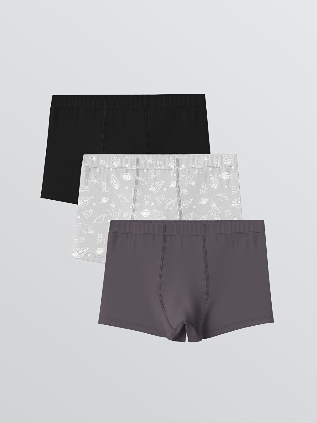 Basic Boys' Boxer Trunks 3-Pack