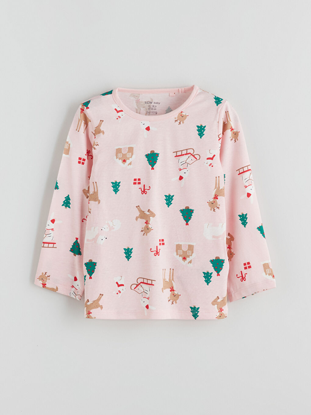 Baby Girl RED Pyjama Set-1