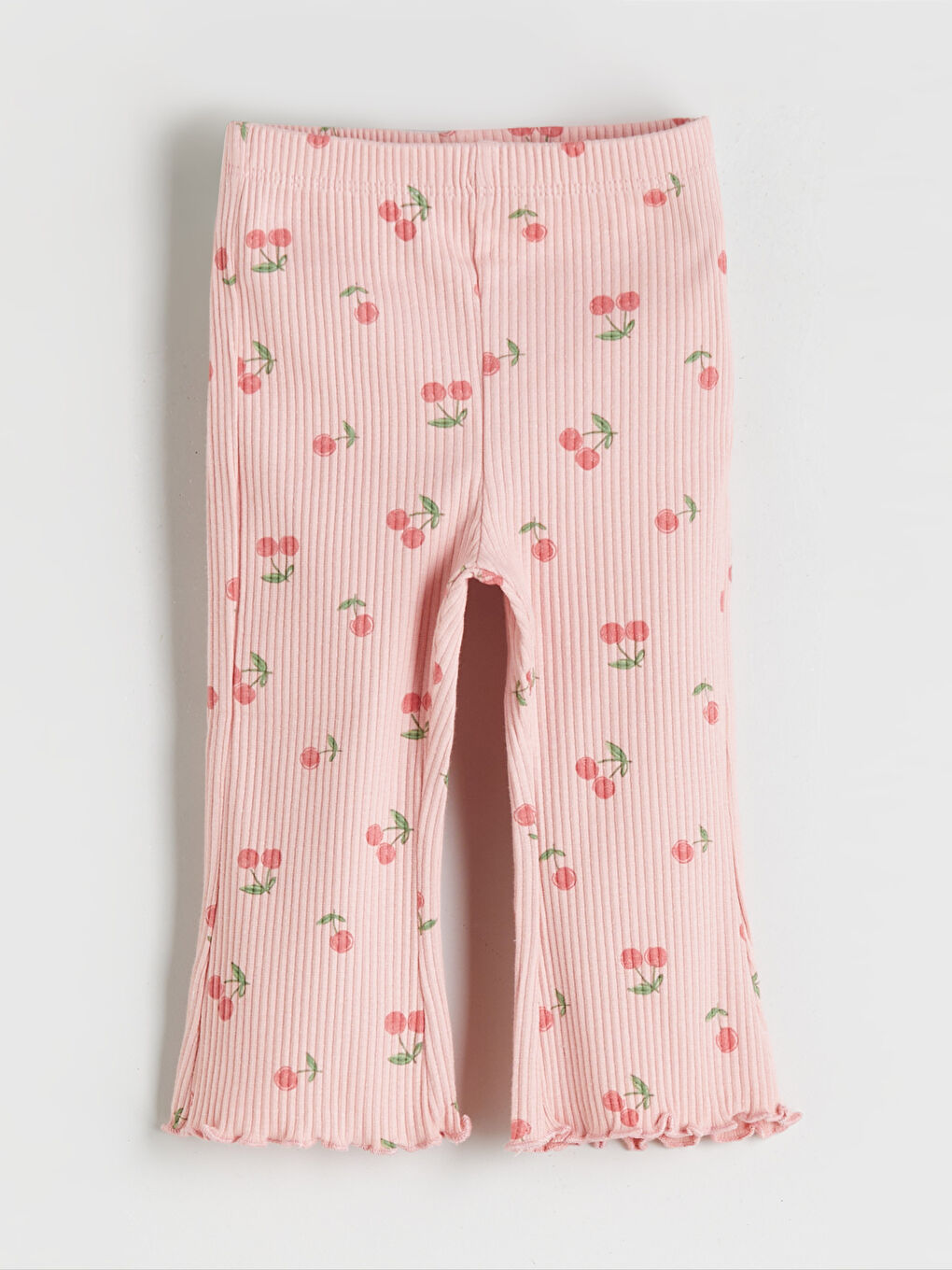 Cherry Print Baby Girls' Jogger Sweatpants