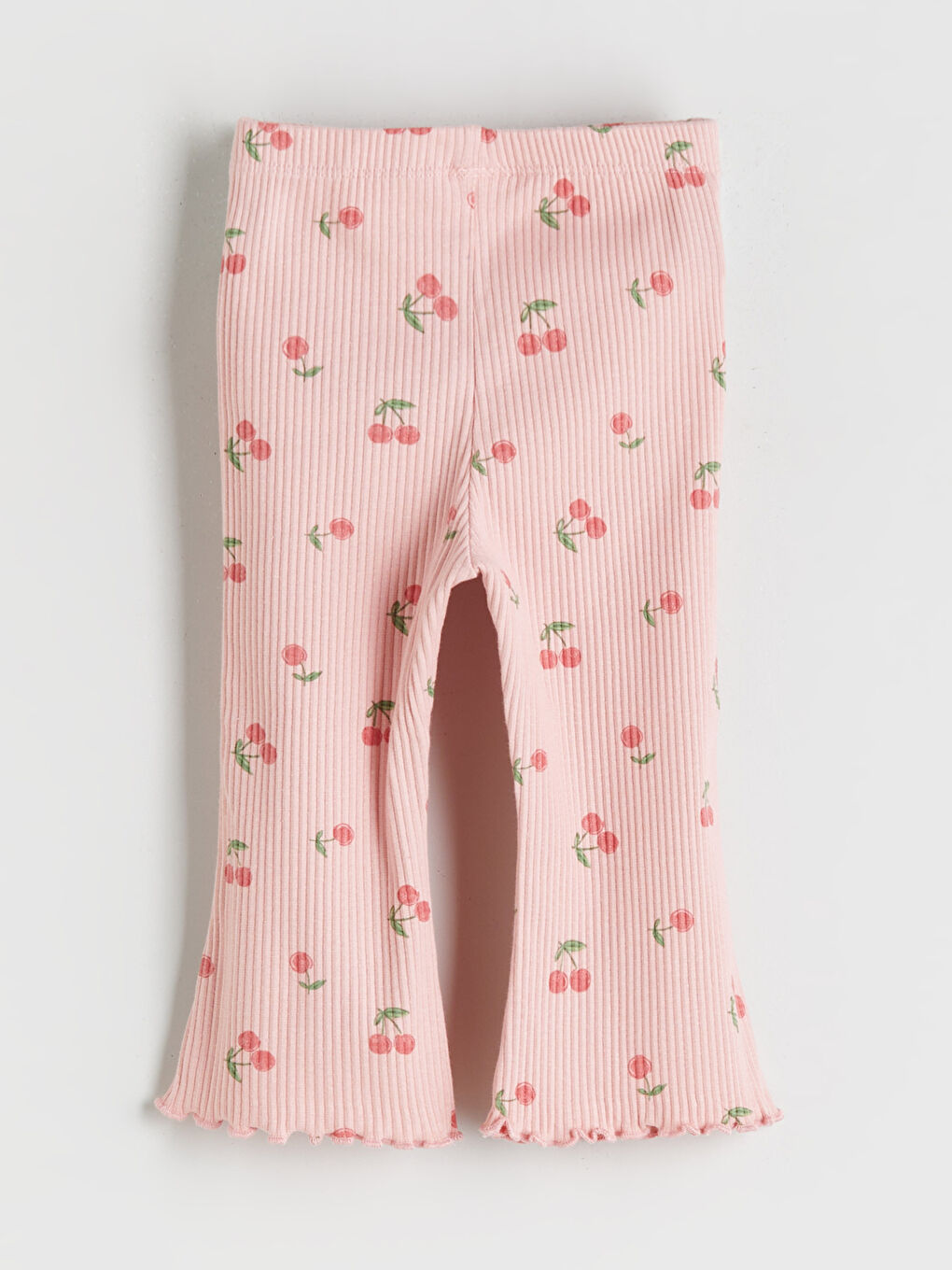 Cherry Print Baby Girls' Jogger Sweatpants-1