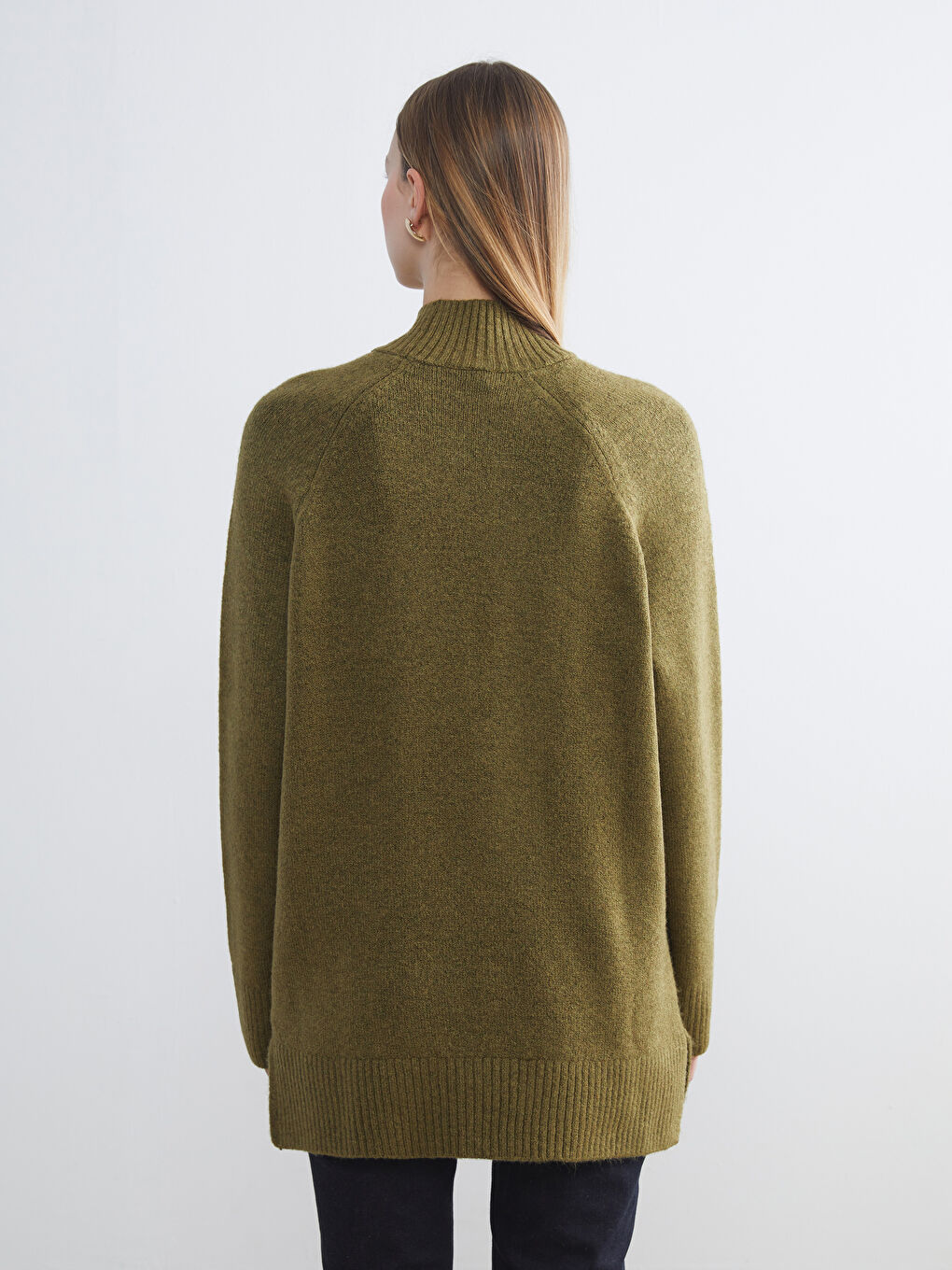 LCW Vision Half Turtleneck Women's Knitwear Sweater -W5GJ68Z8-H7S