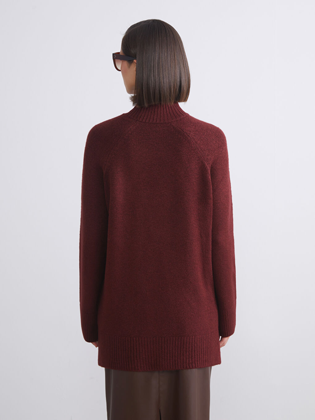 LCW Vision Half Turtleneck Women's Knitwear Sweater -W5GJ68Z8-DCL