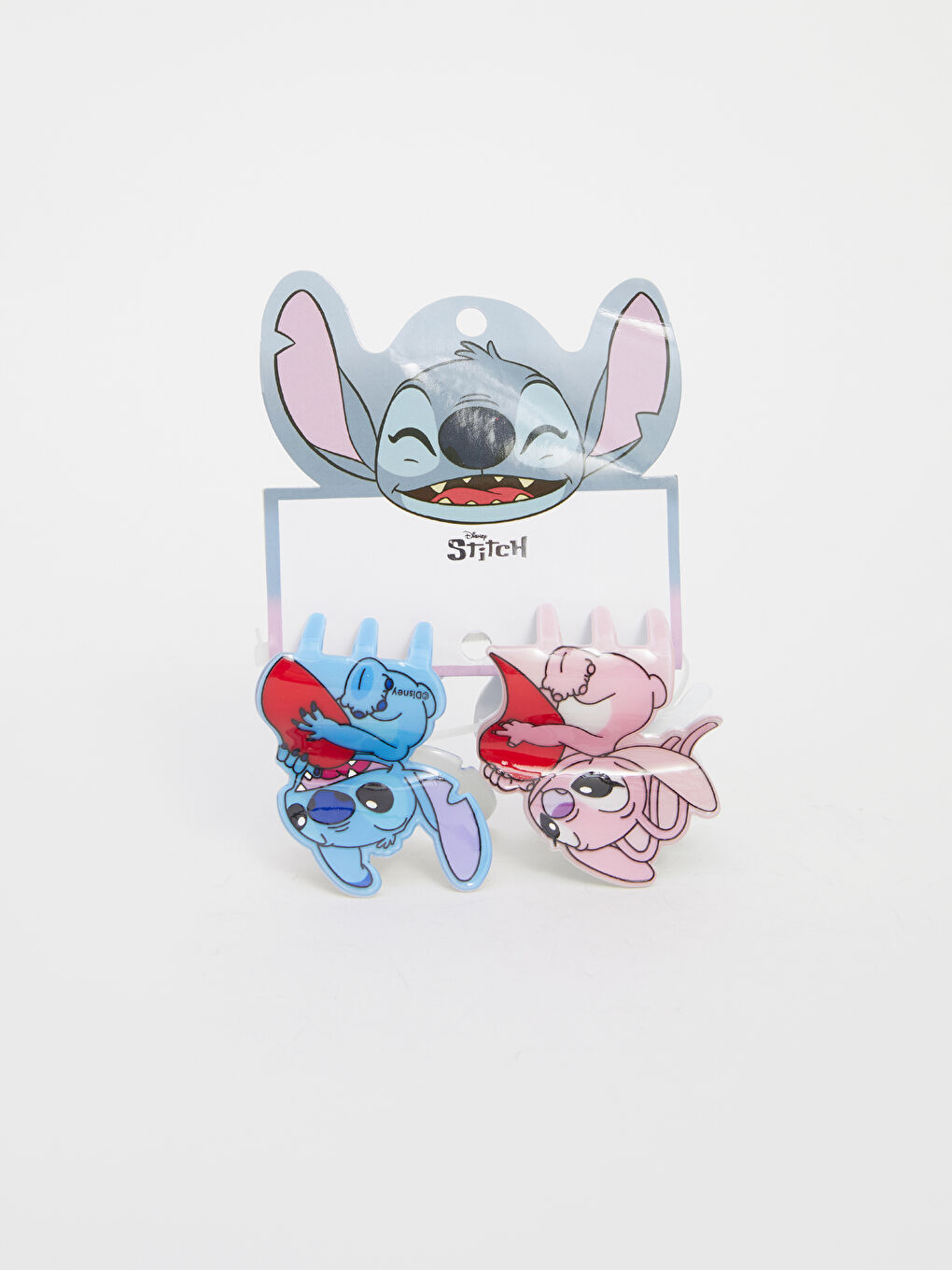Lilo and Stitch Printed Girls' Claw Clip 2 Pack-1