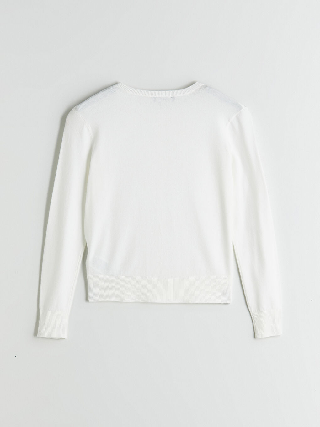 Crew Neck Women's Knitwear Cardigan-5