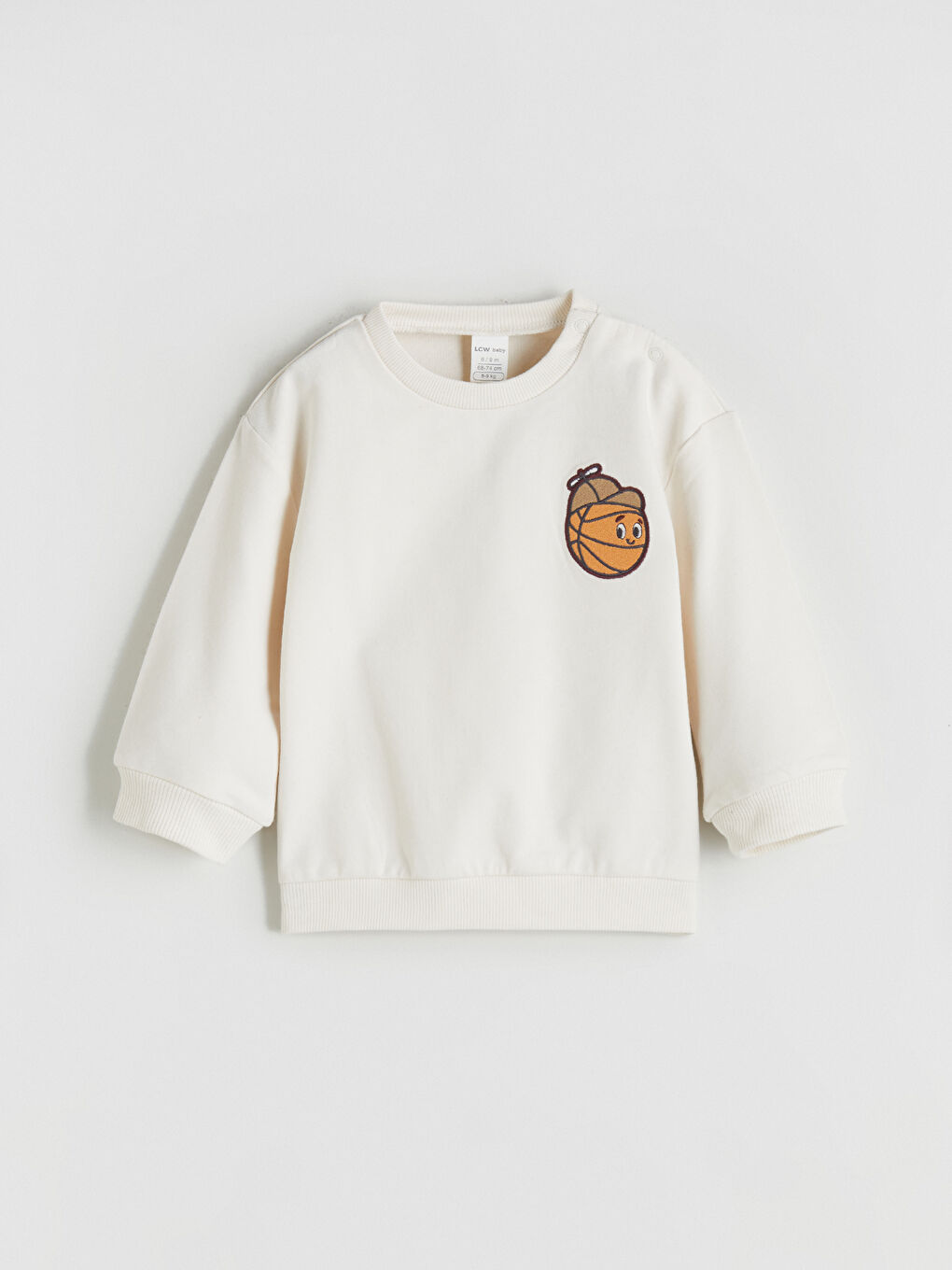 Crew Neck Baby Boys' Sweatshirt and Sweatpants-1