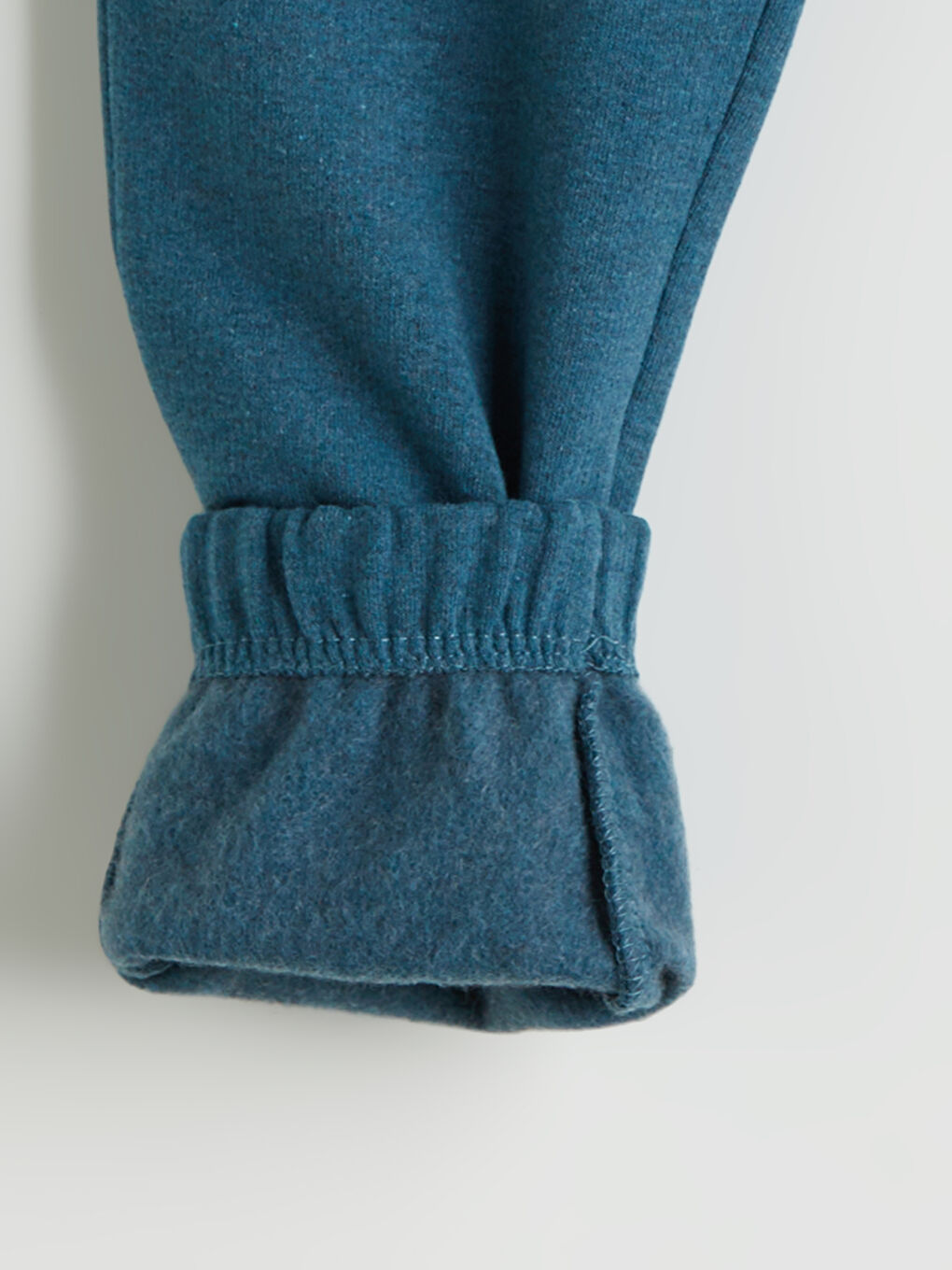 Petrol Beli Lastikli Erkek Çocuk Jogger Eşofman Altı-1