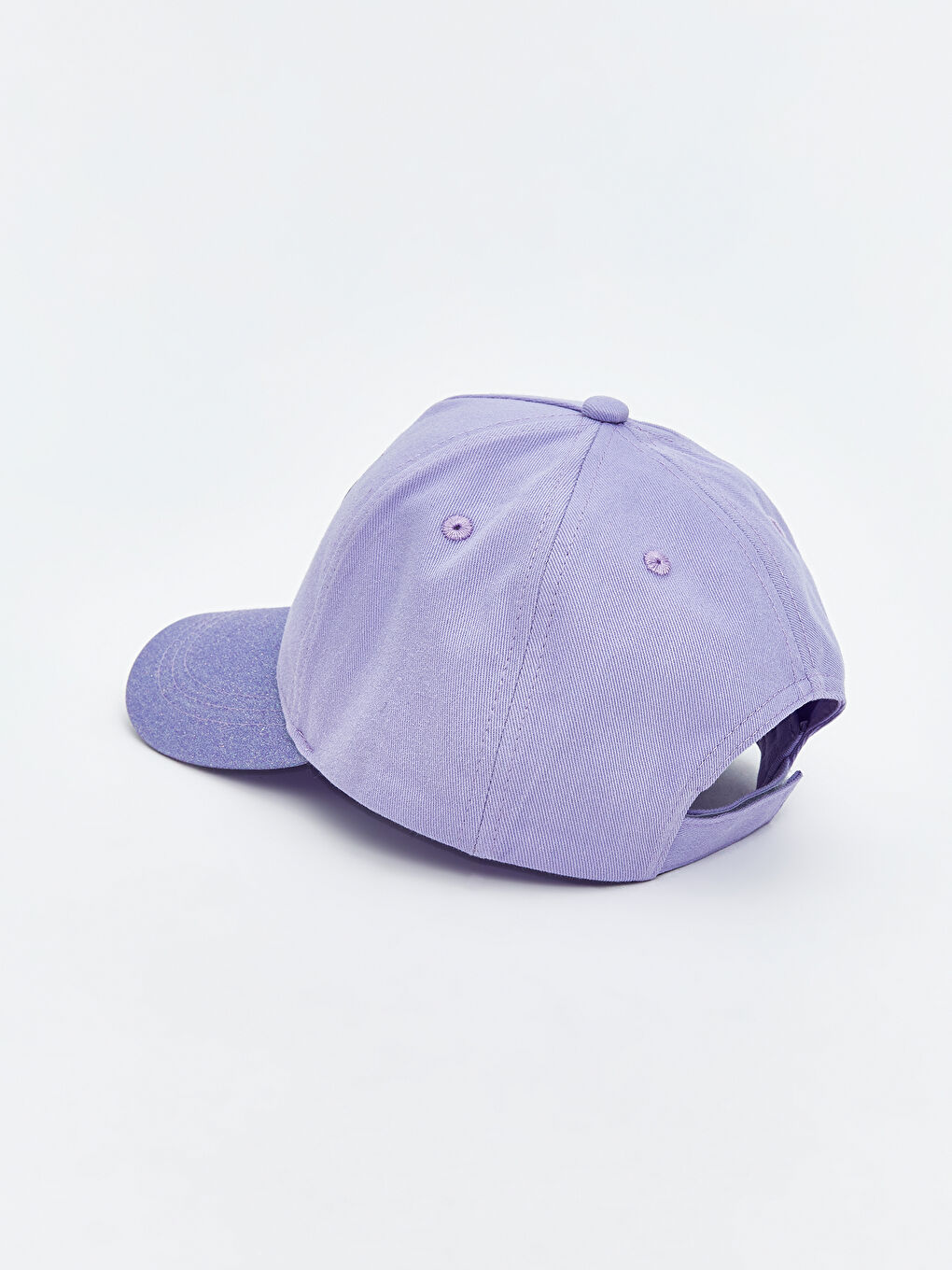 Lila Kuromi Baskılı Kız Çocuk Kep Şapka-2