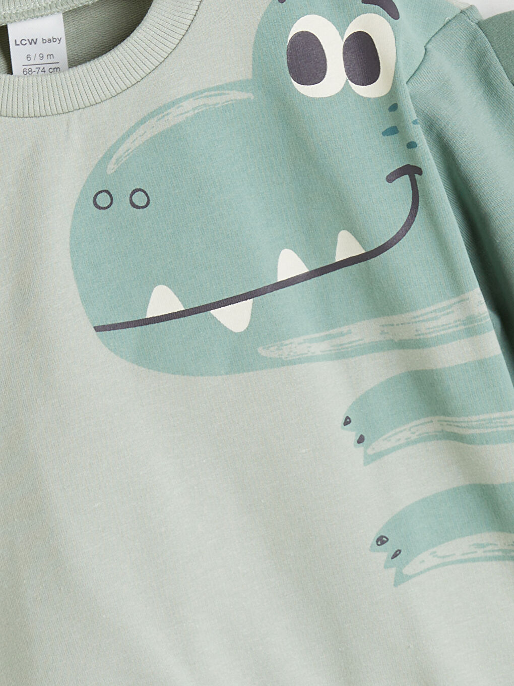 طقم بدلة رياضية أخضر طفل رضيع-2