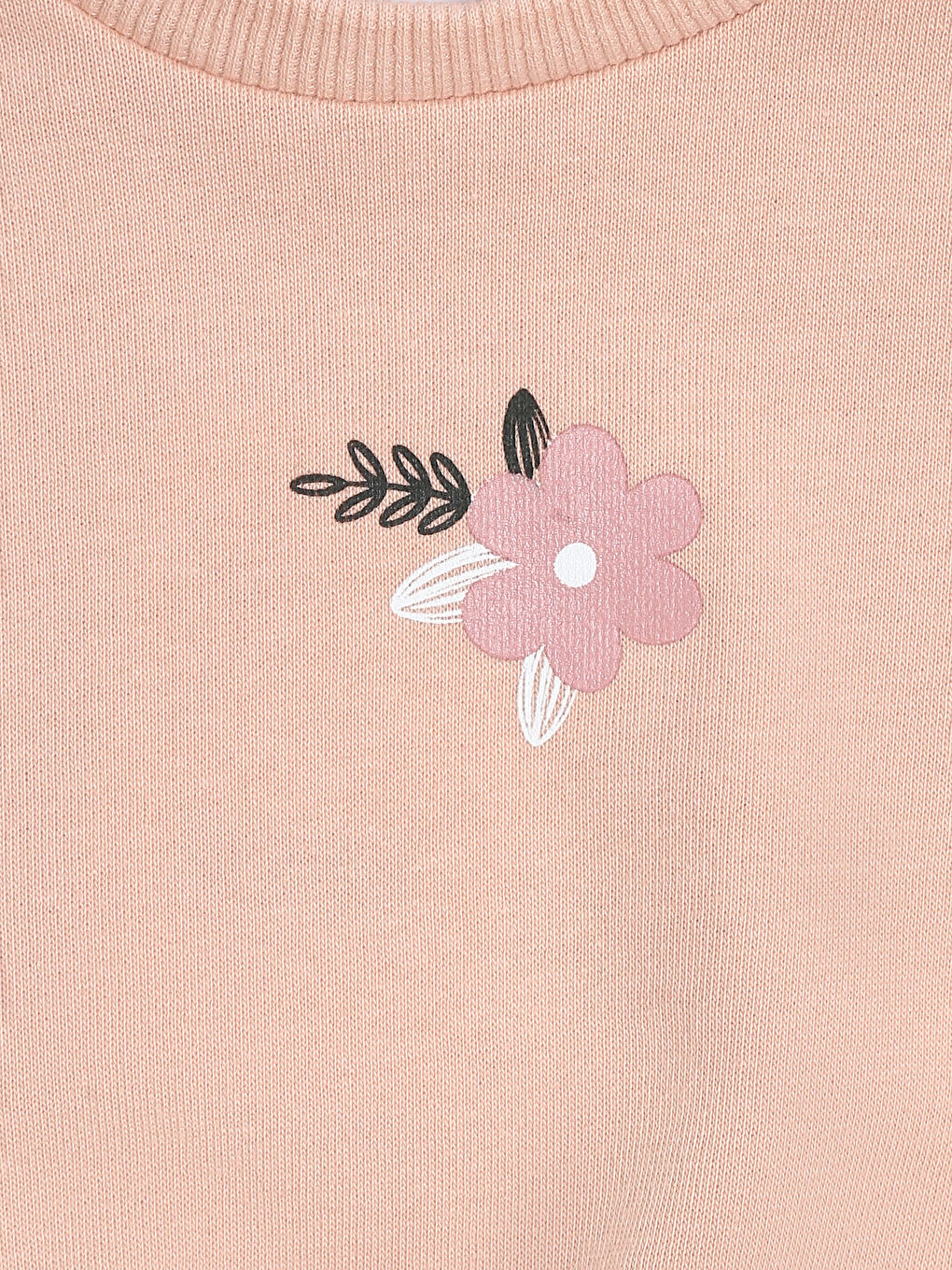 Crew Neck Girls' Sweatshirt and Leggings-3