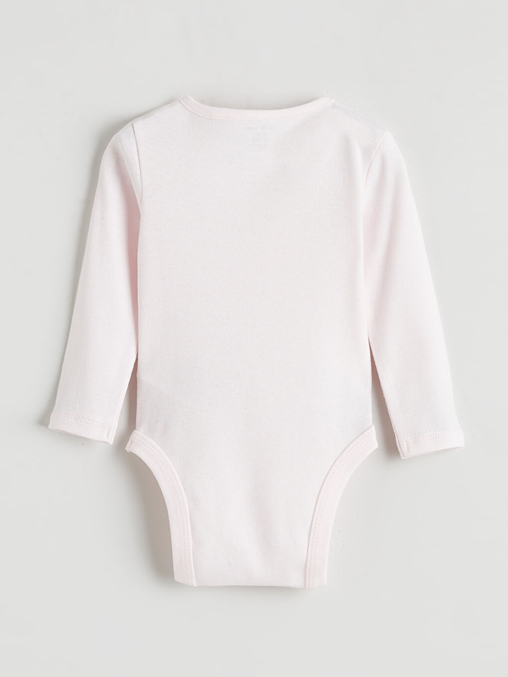 Crew Neck Baby Girls' Snap-Button Bodysuit 3-Pack-4