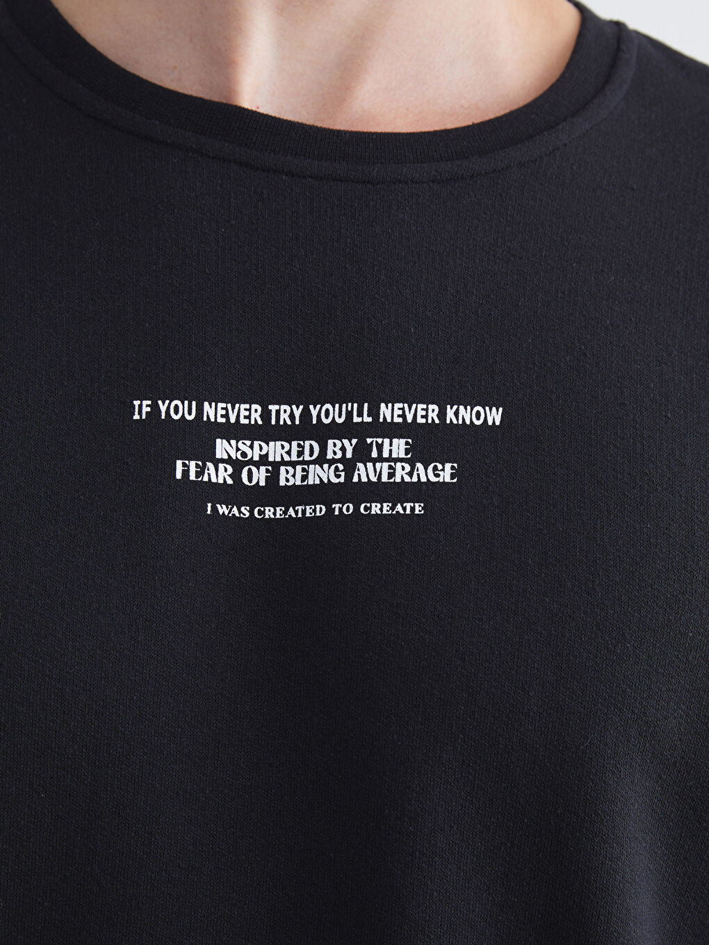 Свитшот Мужской С принтом с Круглым вырезом-2