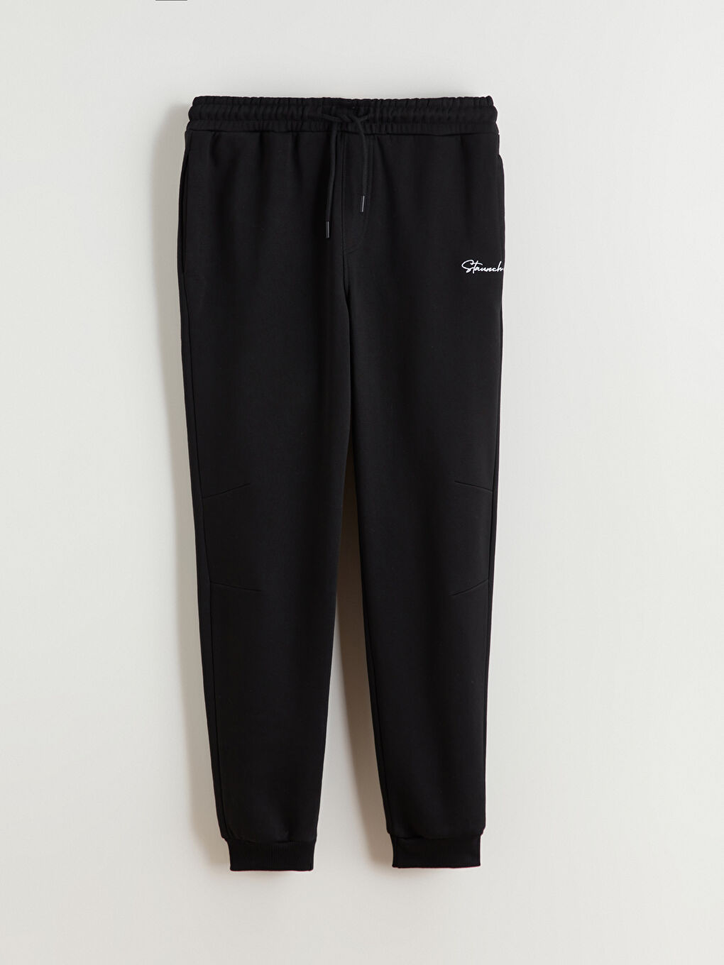Man BLACK Jogger Sweatpants-4