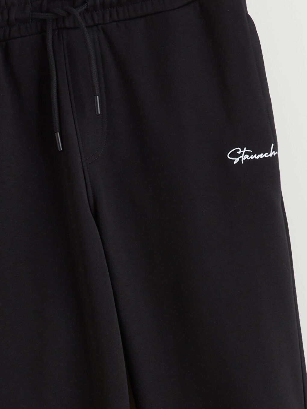 Man BLACK Jogger Sweatpants-5