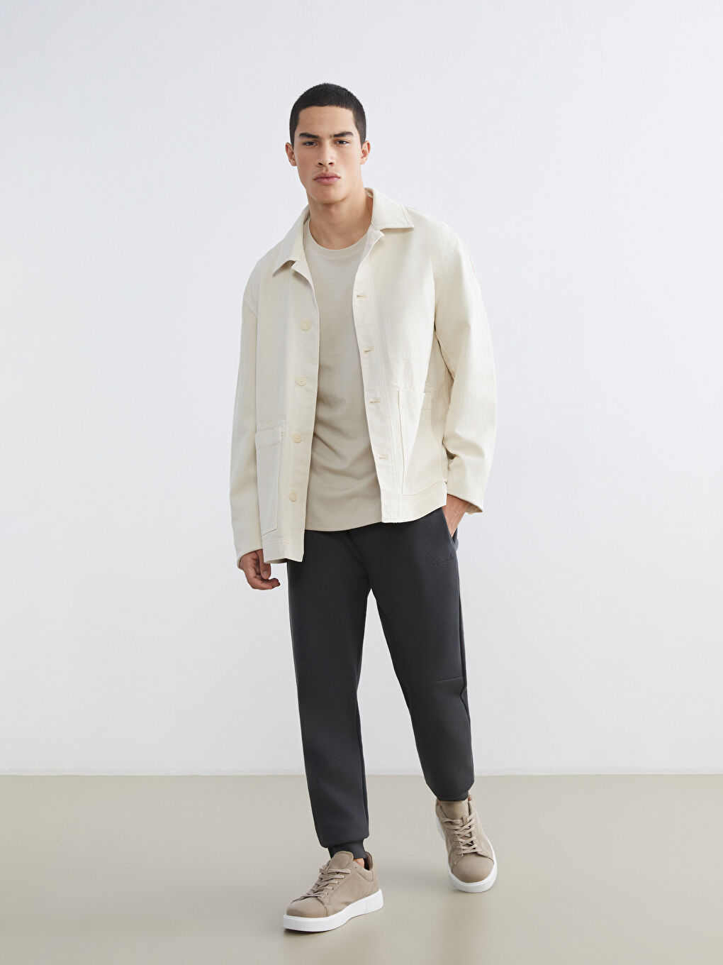 Man ANTHRACITE Jogger Sweatpants