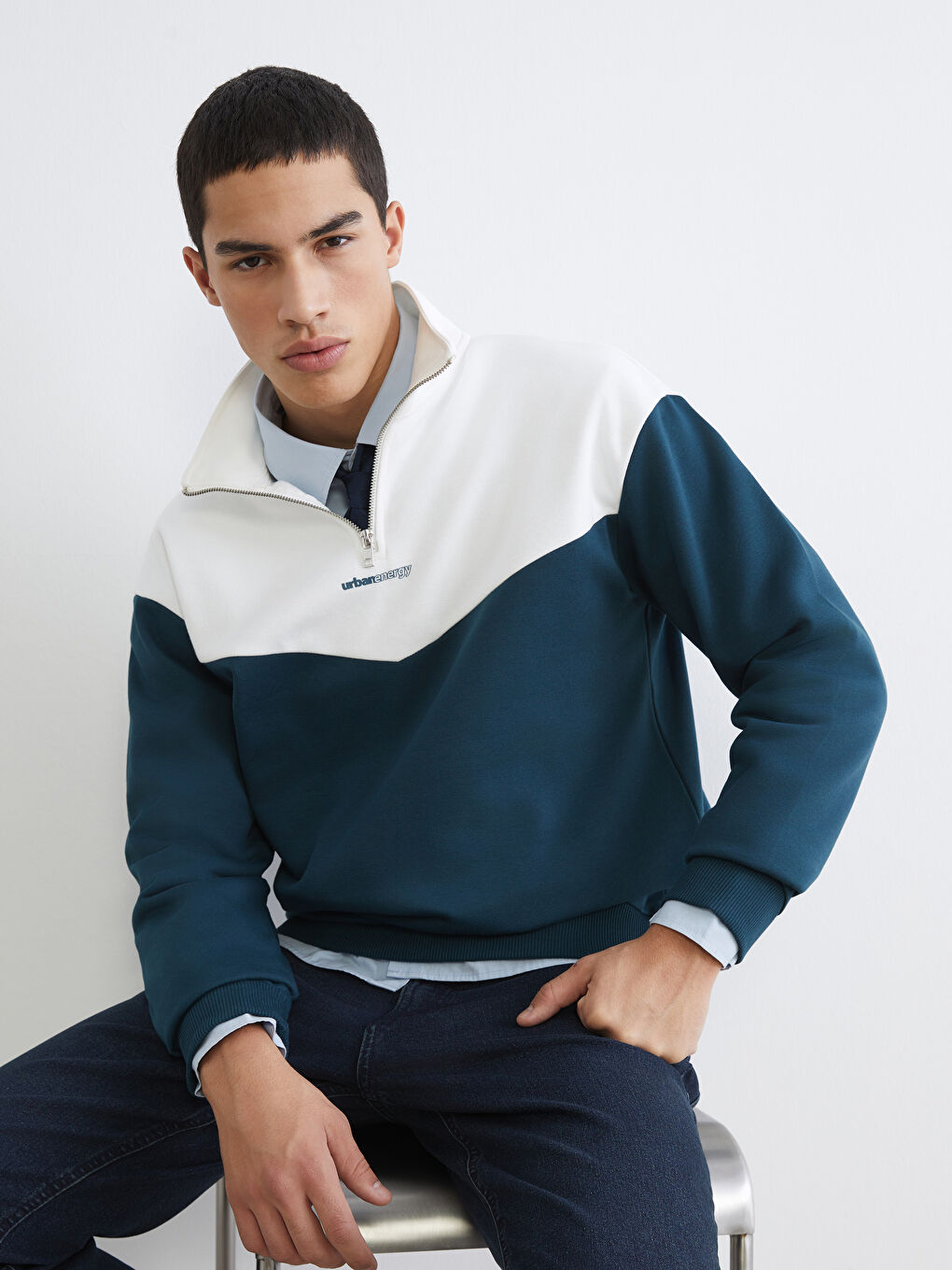 Hanorac PETROL Bărbat