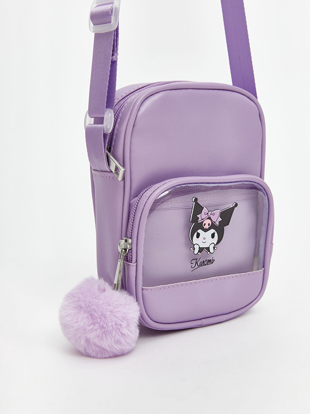 Kuromi Printed Girls' Shoulder Bag-1