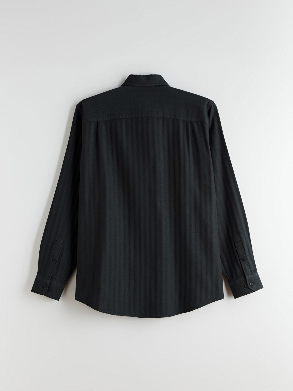 Рубашка Мужская С Длинным Рукавом Стандартного Кроя-5