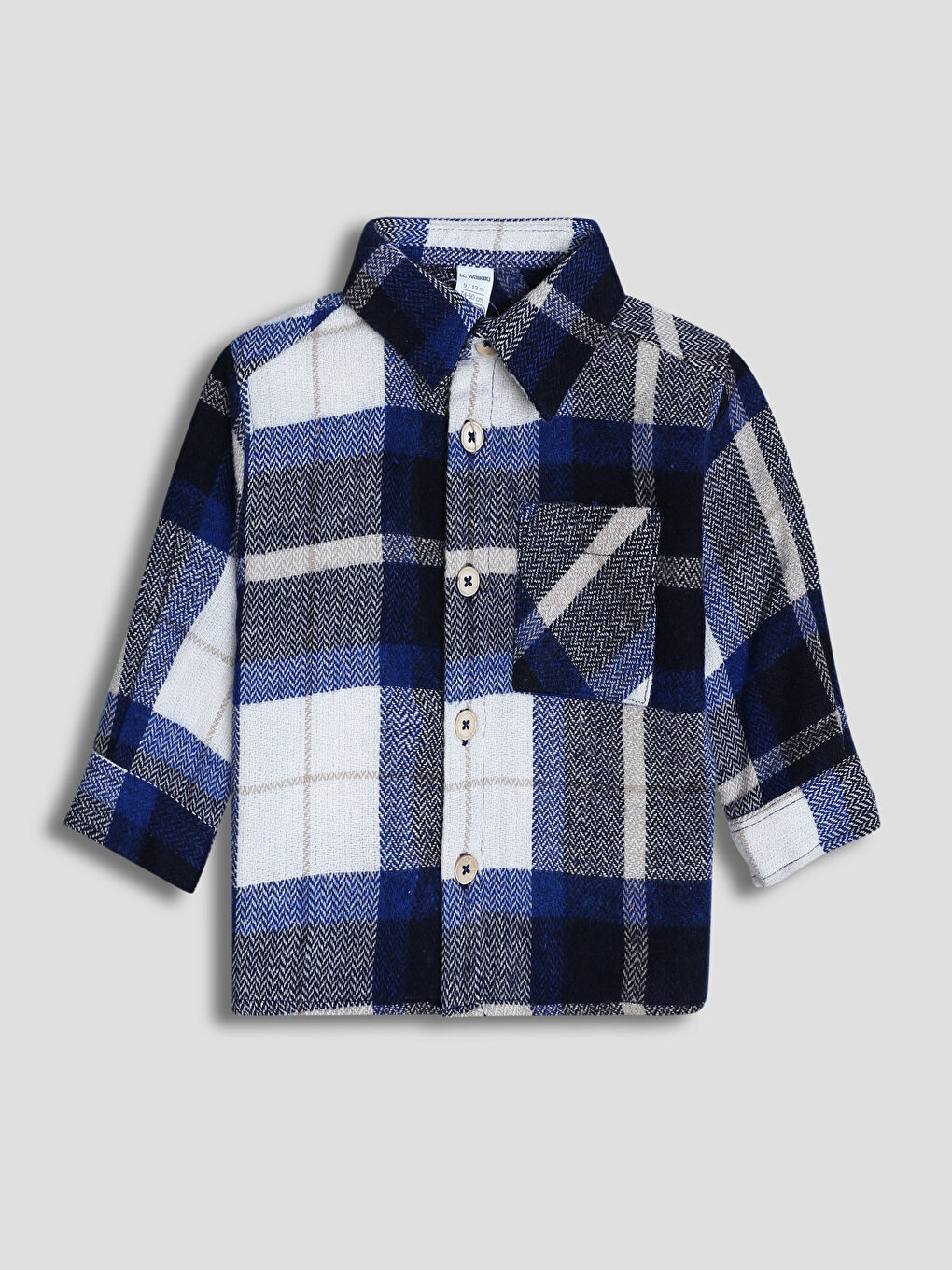 Plaid Long Sleeve Boys' Shirt