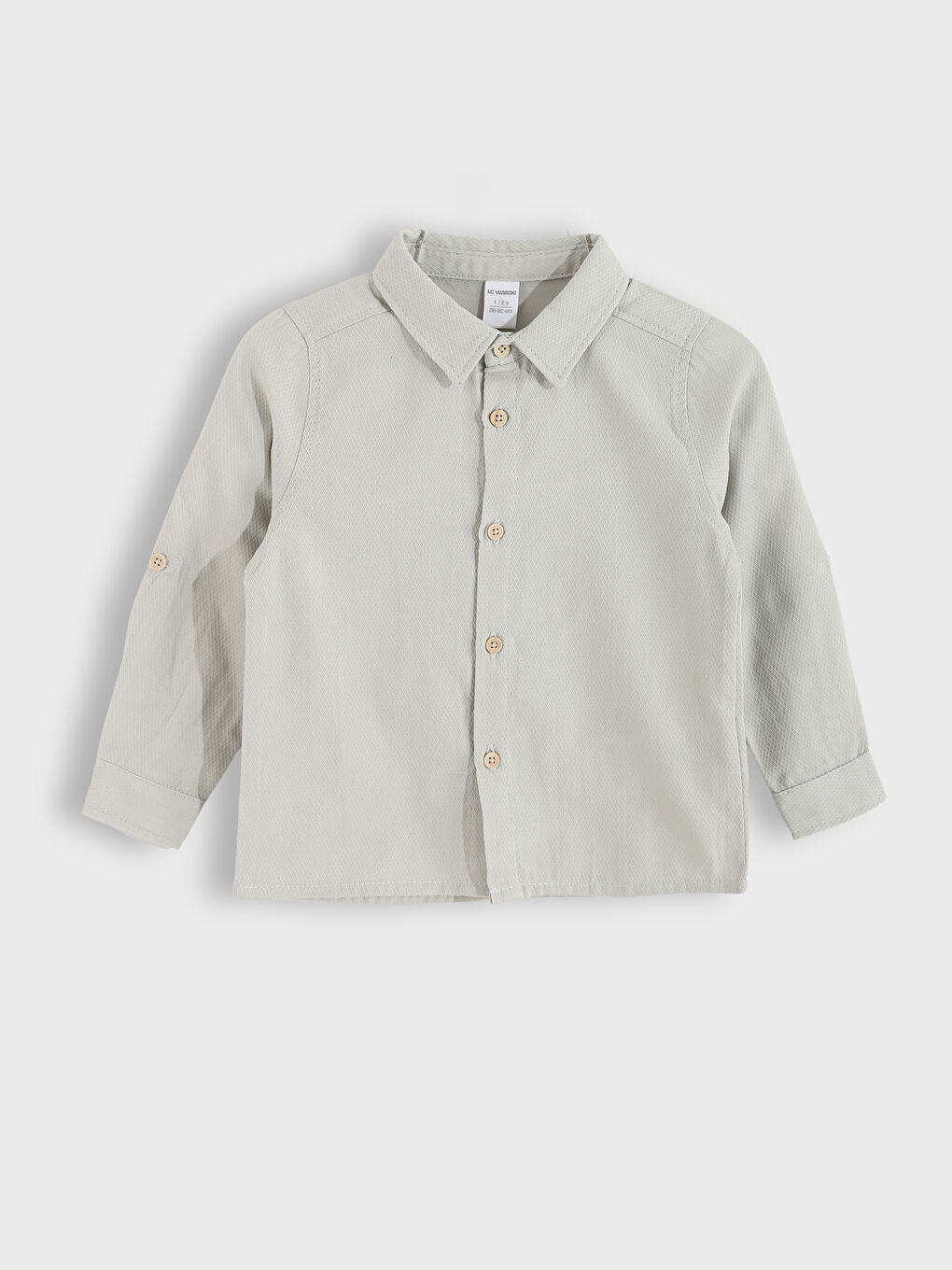 Basic Long Sleeve Boys' Shirt