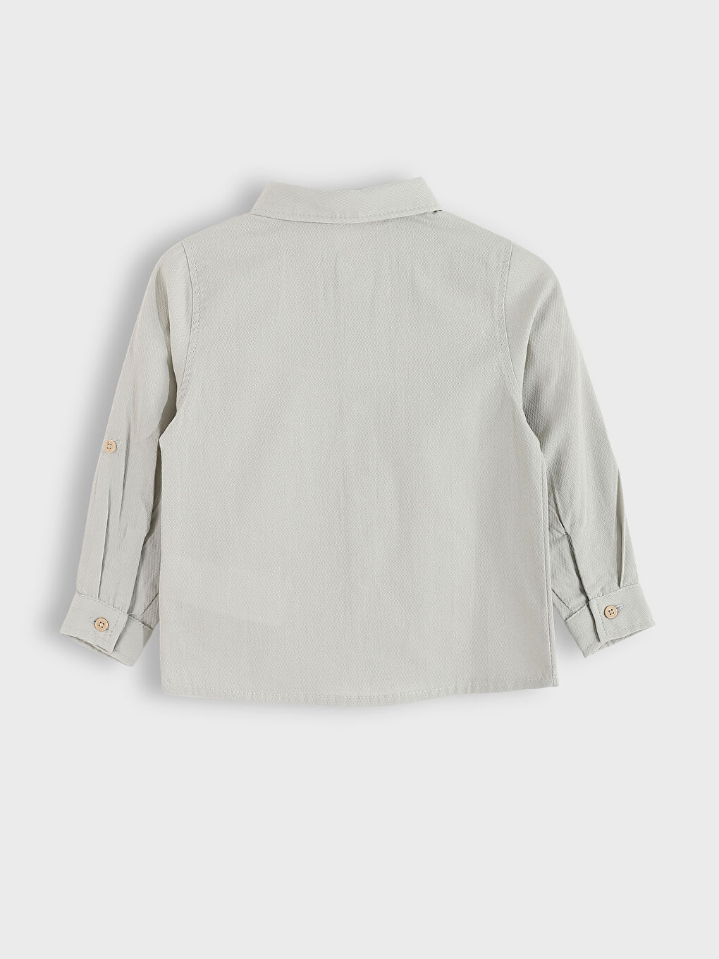 Basic Long Sleeve Boys' Shirt-1