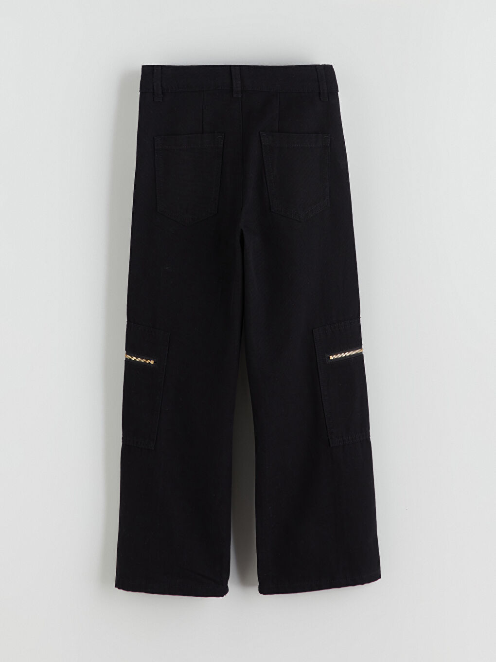 Pantalon Cargo pour Filles à Jambe Large-7