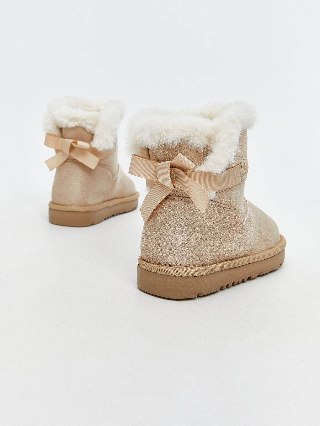 Faux Suede Baby Girls' Boots-4