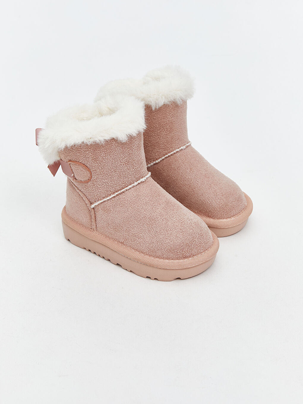 Faux Suede Baby Girls' Boots