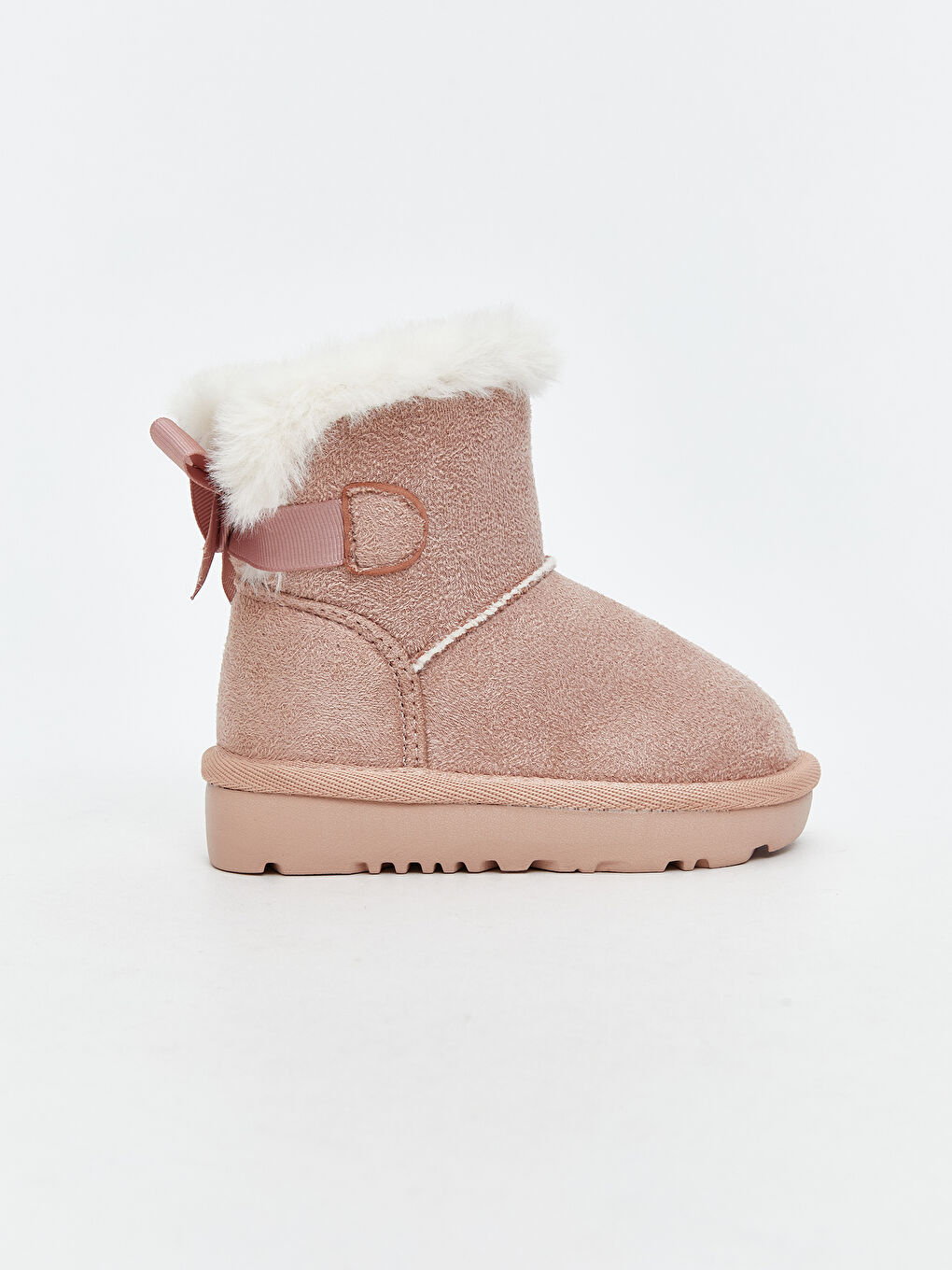 Faux Suede Baby Girls' Boots-1