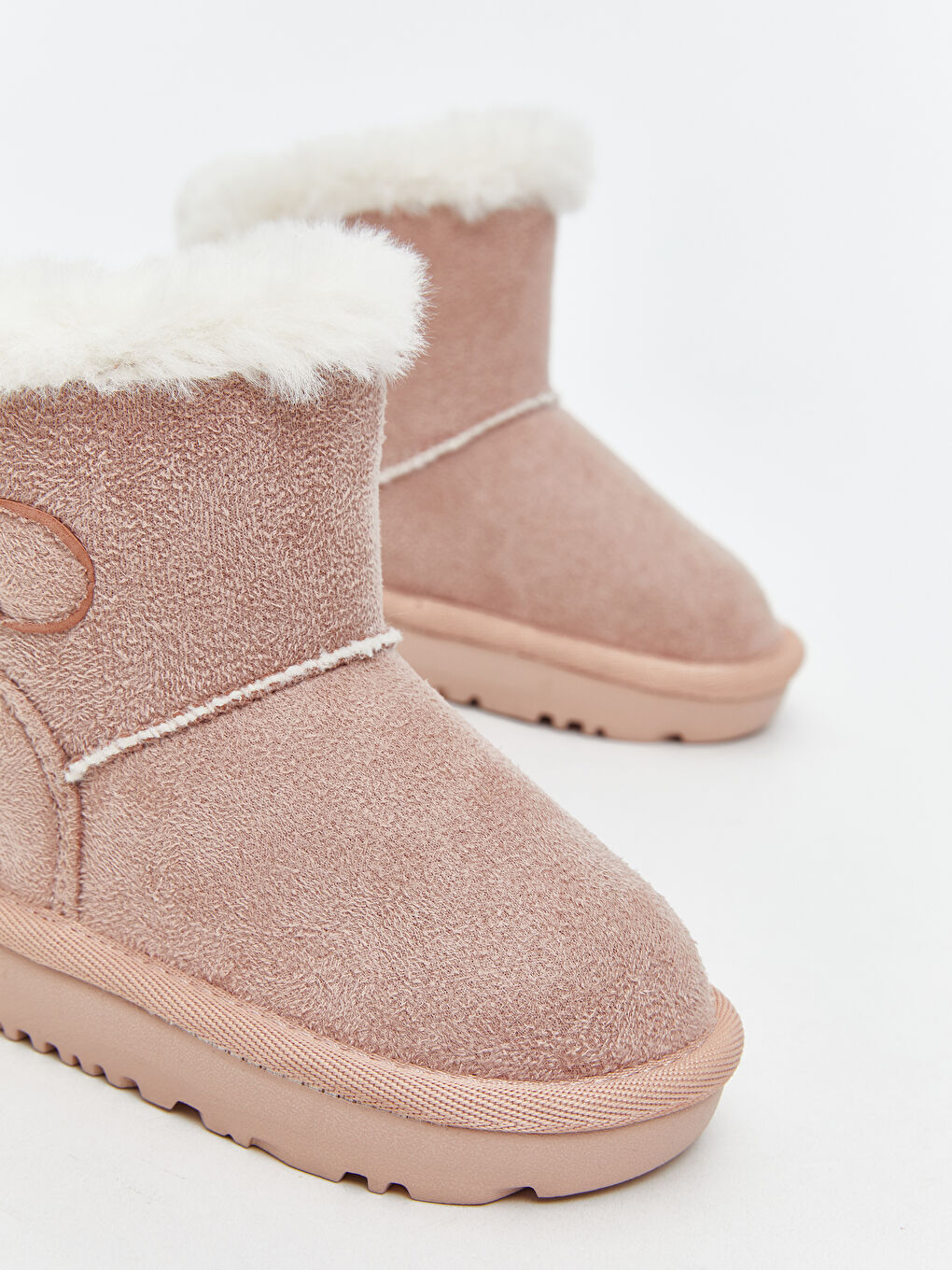 Faux Suede Baby Girls' Boots-2