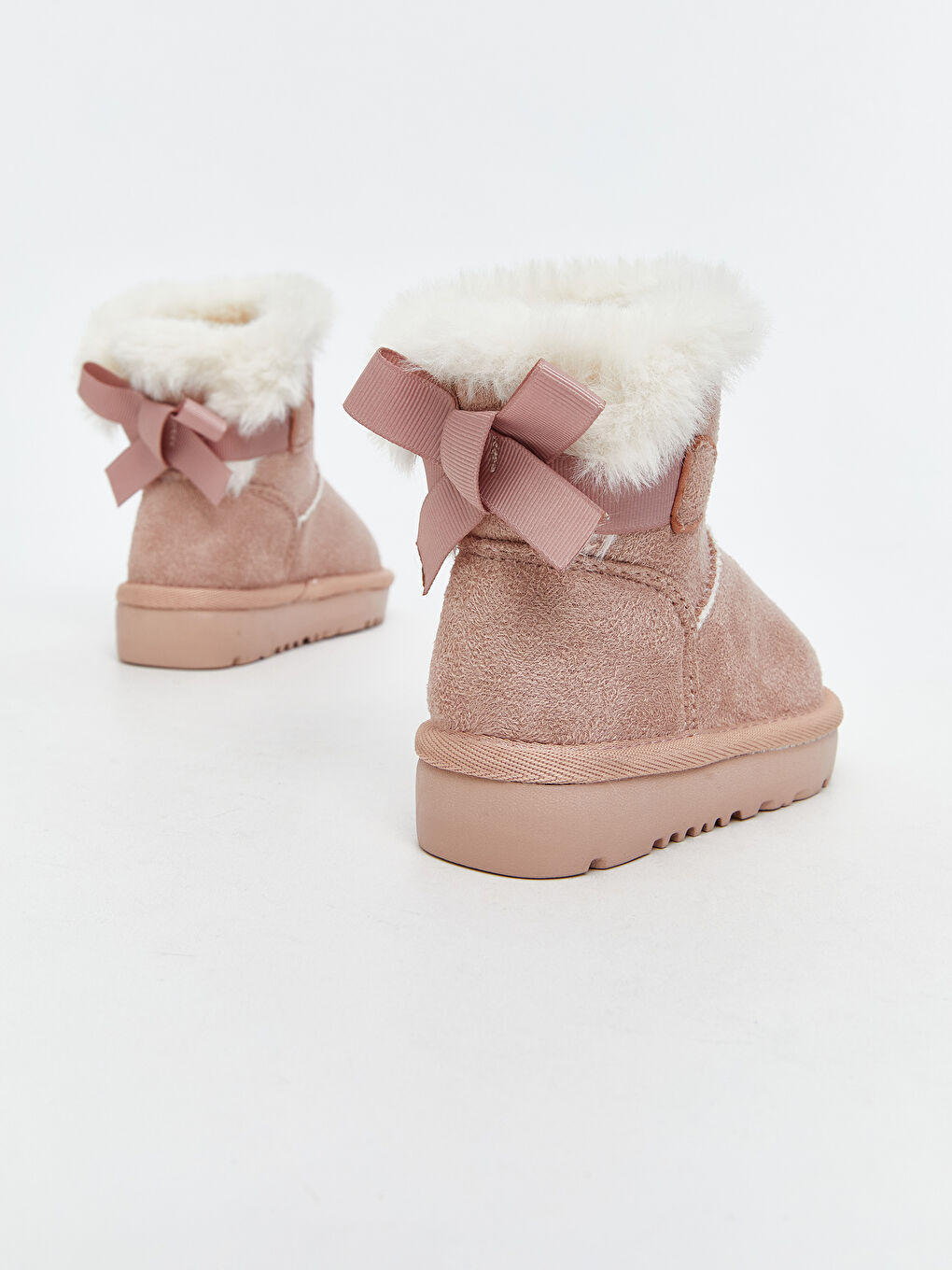 Faux Suede Baby Girls' Boots-4