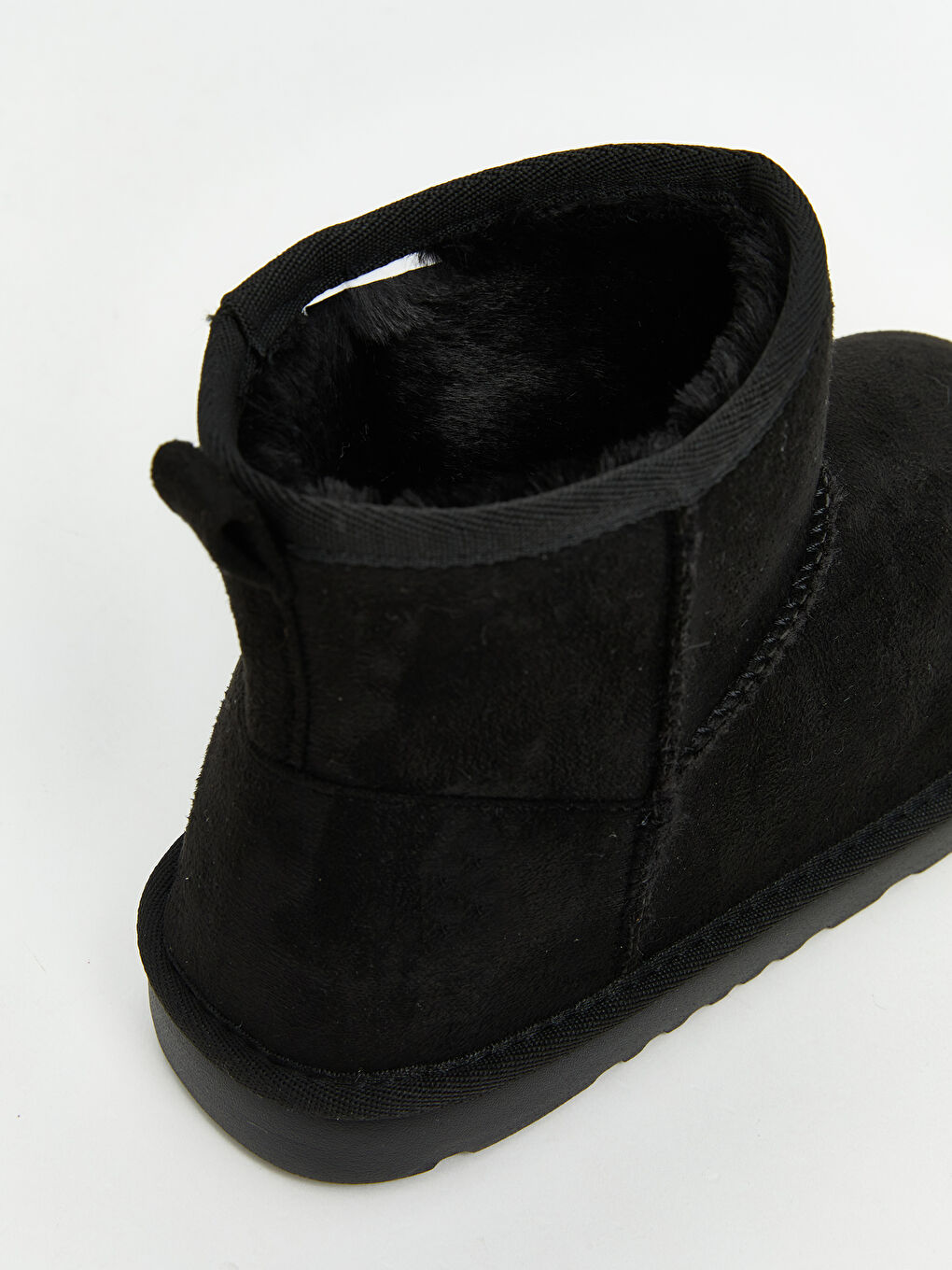 Siyah Süet Görünümlü Kız Çocuk Bot-5