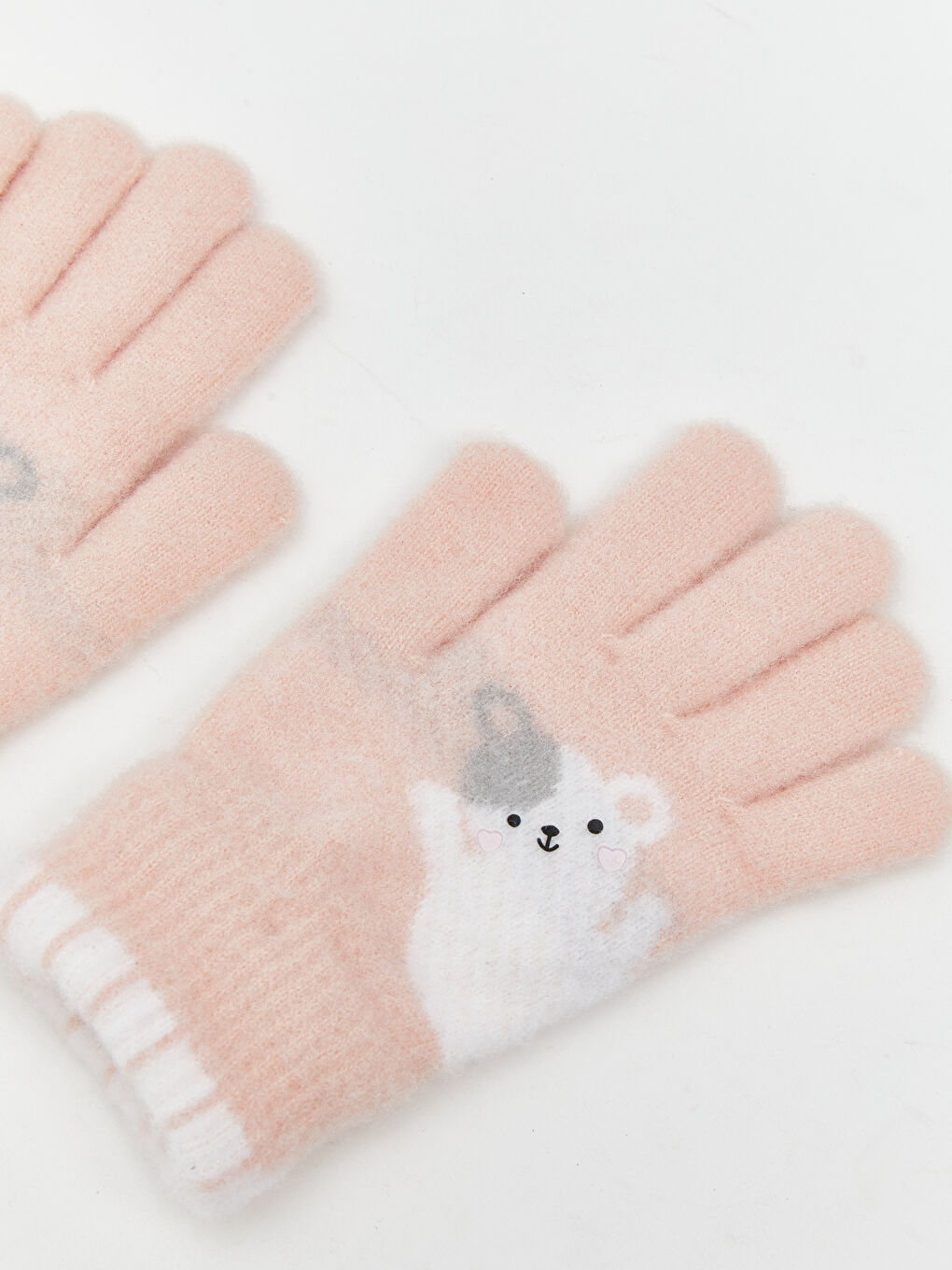 Girl PINK Gloves-1