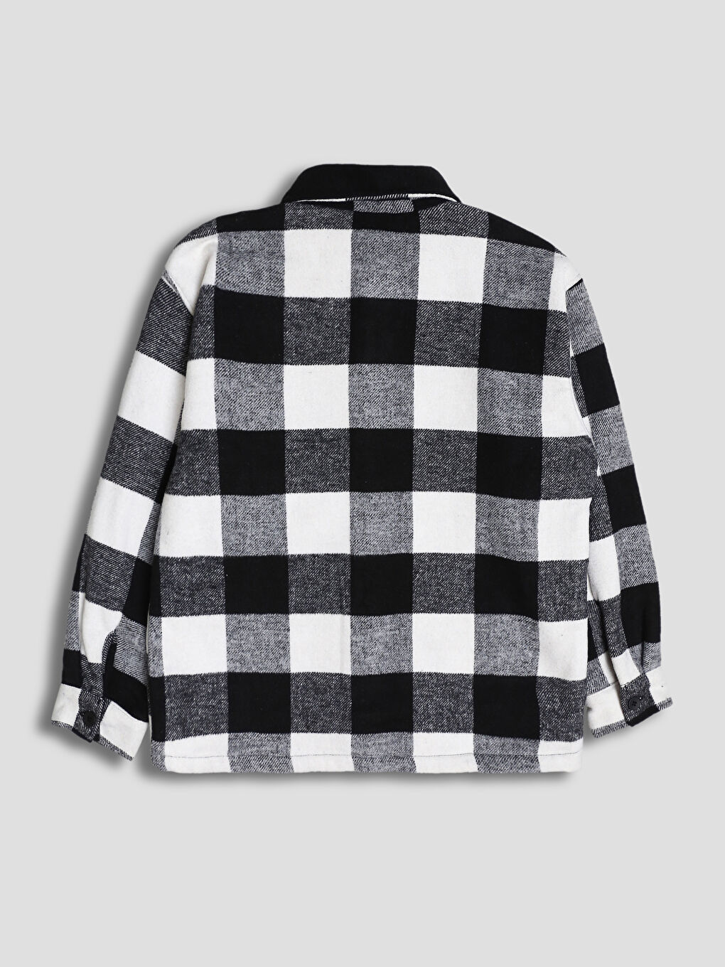 Long Sleeve Plaid Boys' Shirt-1
