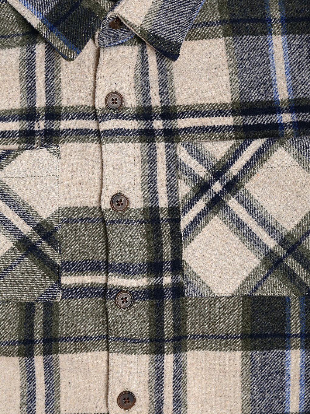 Long Sleeve Plaid Boys' Shirt-2
