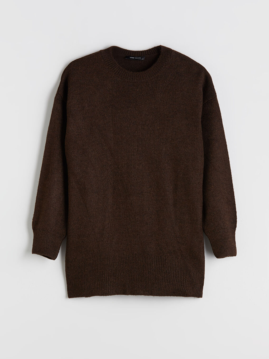 LCW Vision Crew Neck Oversize Women's Knitwear Sweater -W5GN23Z8-RXC