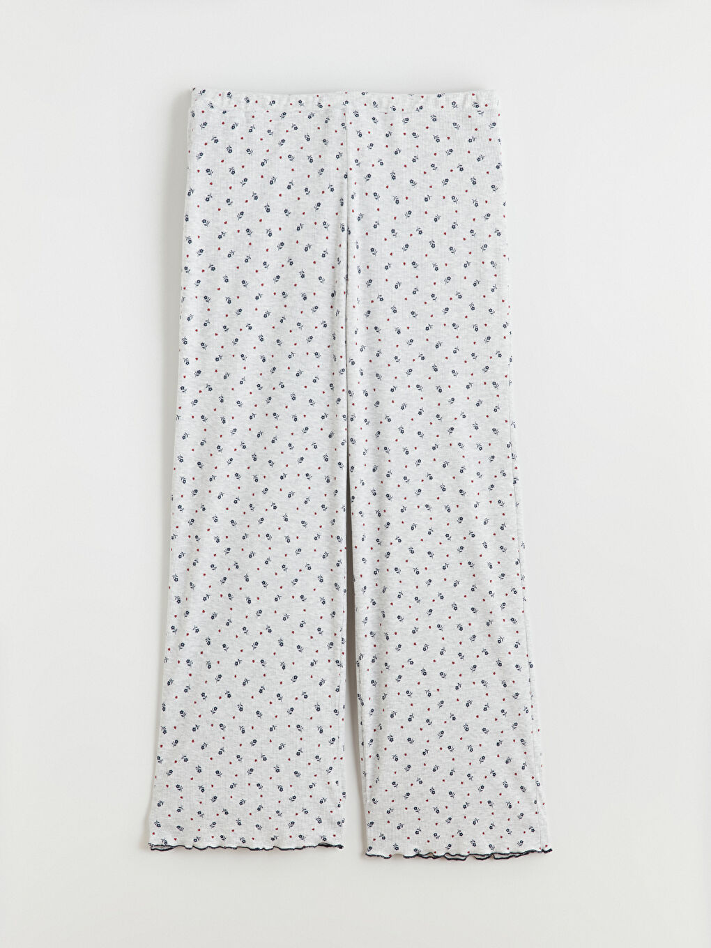 Тийнейджърка Сиво Комплект пижами-7