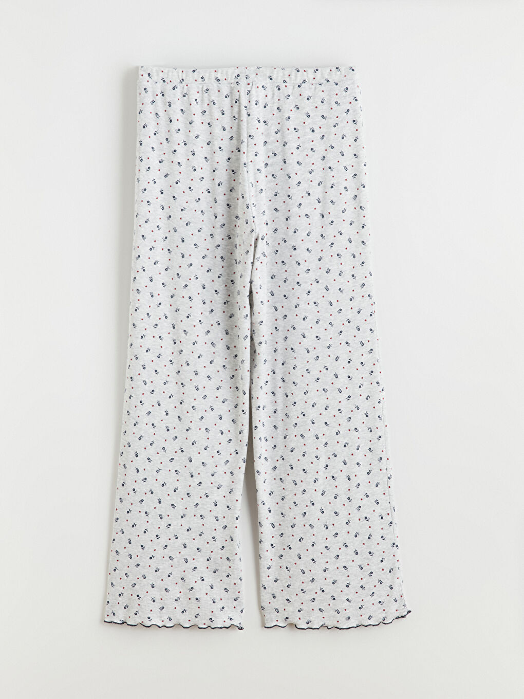 Тийнейджърка Сиво Комплект пижами-8