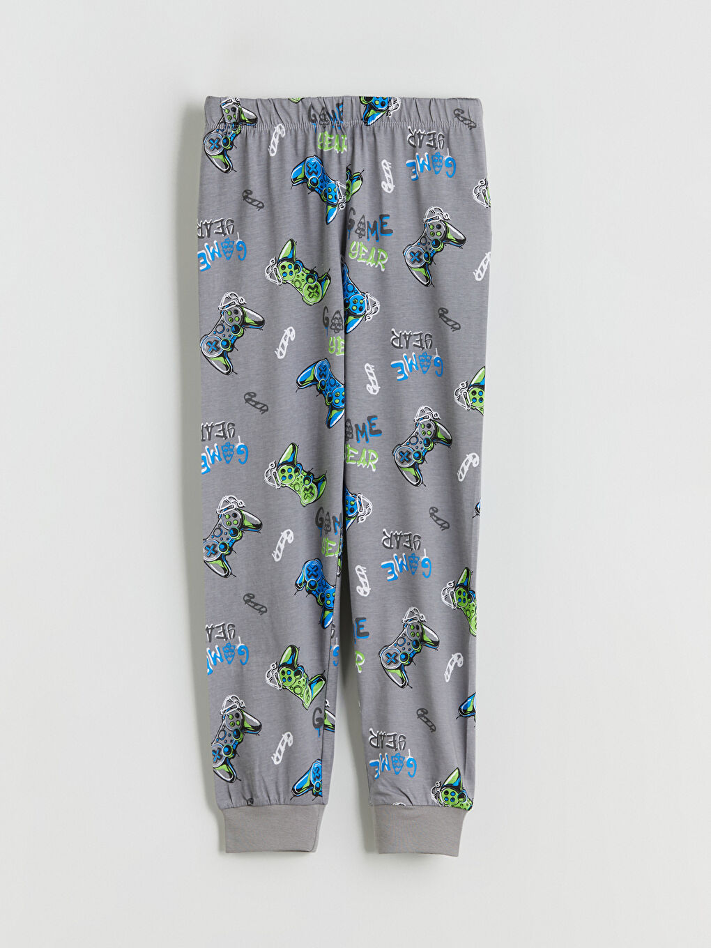 Crew Neck Boys' Pyjama Set-4