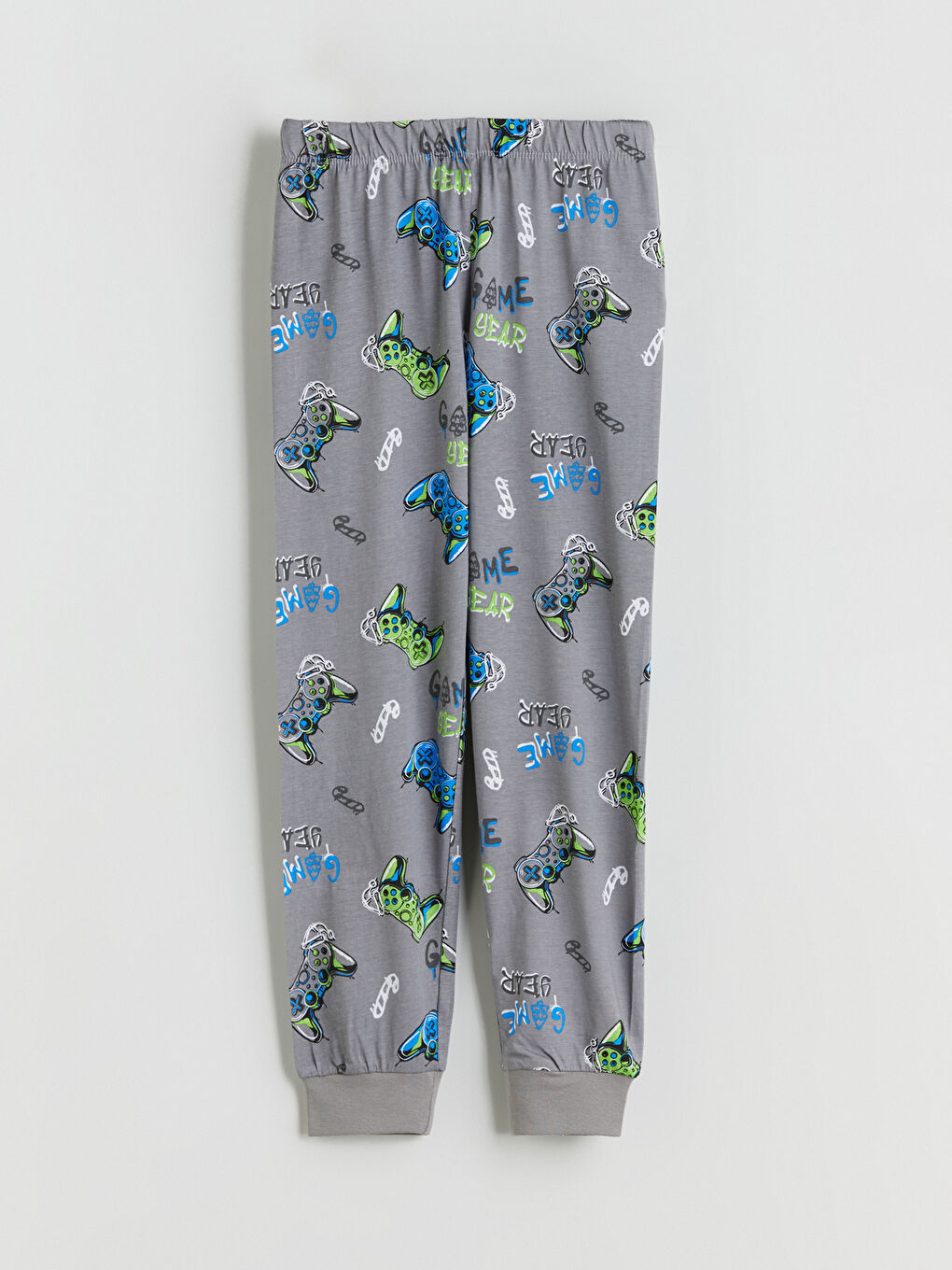 Crew Neck Boys' Pyjama Set-6